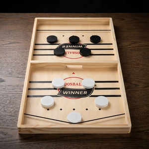 Schleuder Schach Brettspiel aus Holz