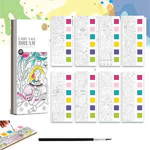 Kreativ Malbuch mit Wasserfarben – Malspaß mit 6 Farben
