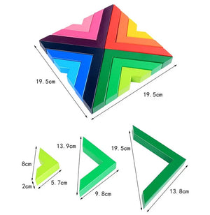 Regenbogen Block Stacker