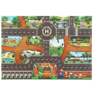 Magische Stadt-Spielmatte