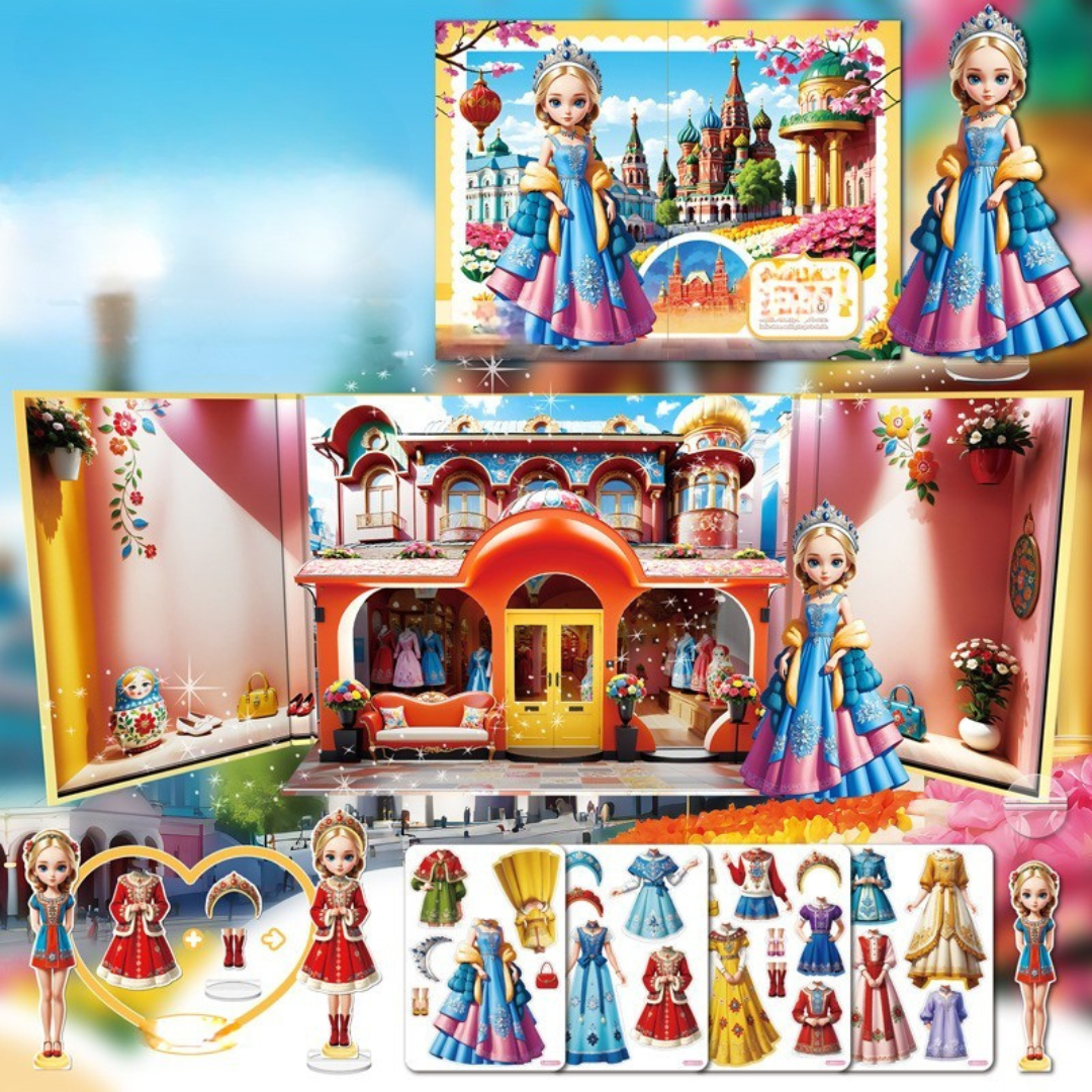 Faltbare Modes Botique Spielbuch