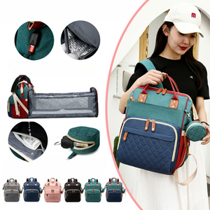 Multifunktionaler Baby-Wickelrucksack mit Schlafplatz