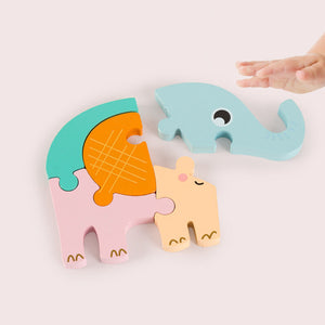 Tier und Fahrzeug Kinder Puzzle