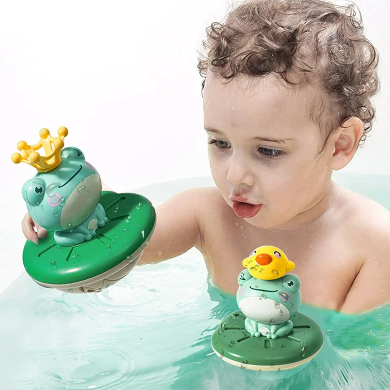 Spritzender Frosch-Badespielzeug