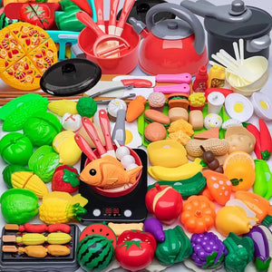 Obst und Gemüse Schneide Spielset