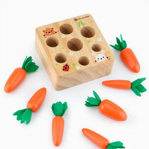 Karotten-Puzzle – Entdecke Verschiedene Größen – Lernspielzeug