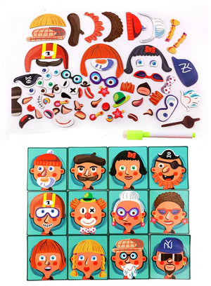 Magnetische Kreativ-Puzzles – Dein 3D-Abenteuer
