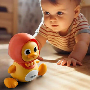 Watschelnde Entenfamilie Kinder Spielzeug