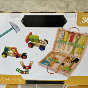 WoodyBox - Montessori Holz-Werkzeugkasten