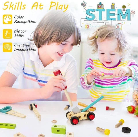 WoodCraft - Lernset für Kinder
