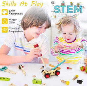 WoodCraft - Lernset für Kinder
