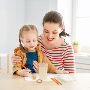Montessori Farben Holzstäbchen Spiel