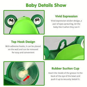Frosch Wand-Urinal – Lustiges & einfaches Toilettentraining