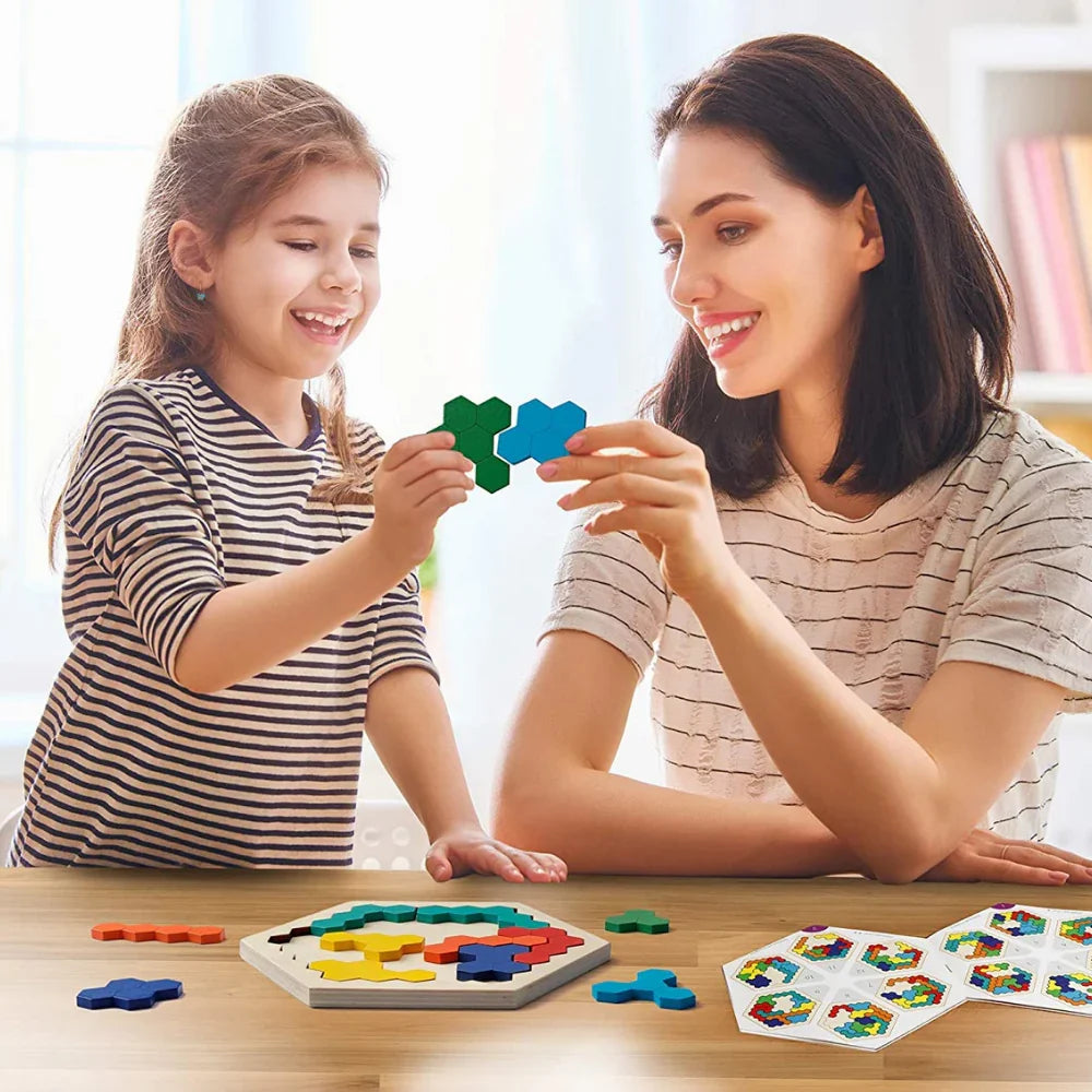 GeoFit Puzzle – Endlose Kombinationen für kreative Köpfe