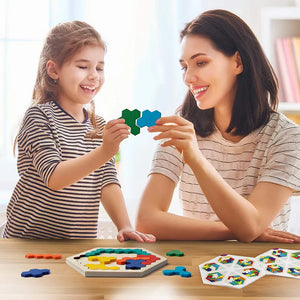 GeoFit Puzzle – Endlose Kombinationen für kreative Köpfe