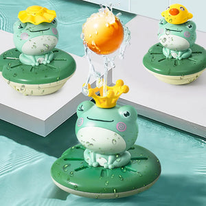 Spritzender Frosch-Badespielzeug