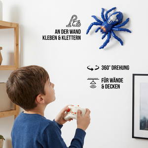 Ferngesteuertes Wandkletter-Tier – RC Spinne/Eidechse für Wände & Decken