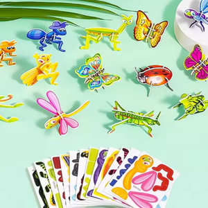 3D Cartoon Puzzle Set für Kinder