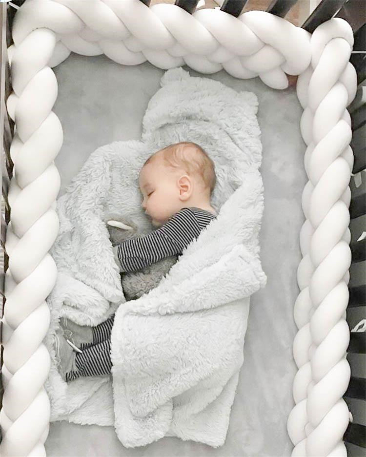 Handegewebtes Premium Baby Bett Kissen