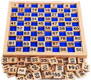 Holz | Zählen lernen - Montessori-Mathematikspiel