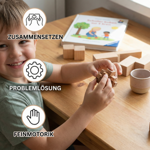 Montessori 3D Holz Lernspiel Puzzle Rätsel