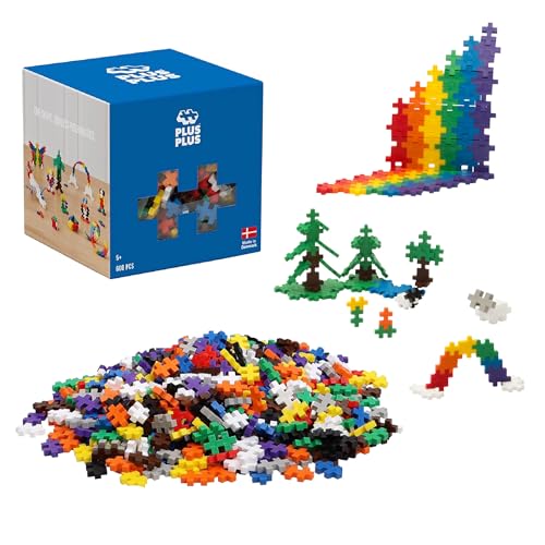 Plus-Plus - Mini Basic Building Blocks, 600 Pieces, 52129
