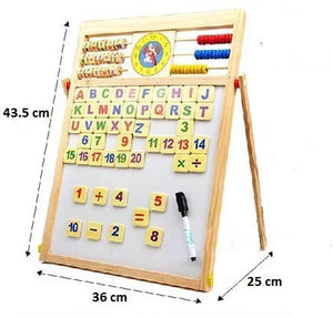 Wörter und Zahlen meistern - Multifunktionale Magnettafel