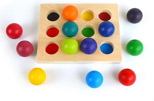 Color Match Fun - Regenbogen Sortierbälle Spiel