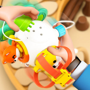 Kinder Montessori Beschäftigunswürfel - Perfekt für Unterwegs
