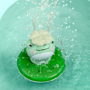 Spritzender Frosch-Badespielzeug