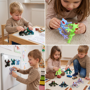 3D-gedruckte magnetische flexible Frosch-Fidget-Spielzeug