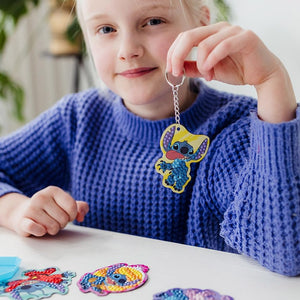 Totum Disney Stitch Diamond Painting Set - 6 Magnets for Crafts for Kids
