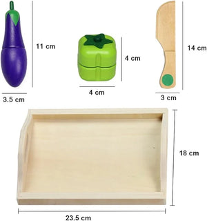 Montessori Holz Spielküche Set