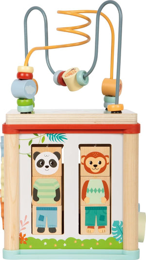 small foot Motorikwürfel Jungle Friends Motorikspielzeug Holz 12765