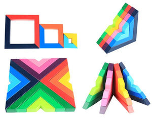 Regenbogen Block Stacker