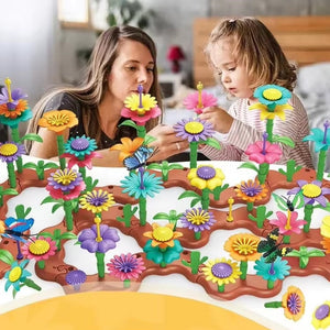 Kreative Blumen Spielsteine