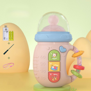 Musikalischer Baby Schnuller mit Beißring und Rasseln