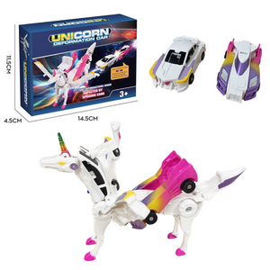 Magnetische Einhorn Verwandlungsautos