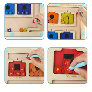 Magnetisches Labyrinth Puzzle-Spiel