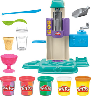 PLAY-DOH RAINBOW SWIRL ICE CREAM PLAYSET
