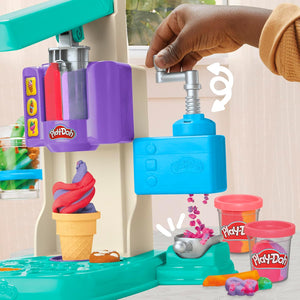 PLAY-DOH RAINBOW SWIRL ICE CREAM PLAYSET
