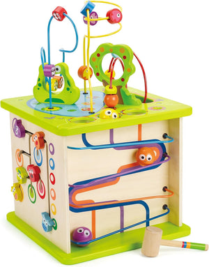 Hape Country Critters Motorikwürfel Lernspielzeug Holz E1810
