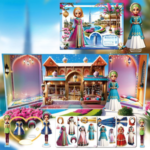 Faltbare Modes Botique Spielbuch