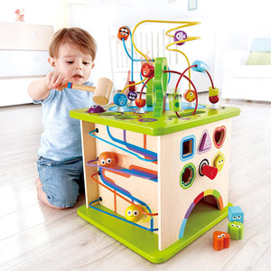 Hape Country Critters Motorikwürfel Lernspielzeug Holz E1810