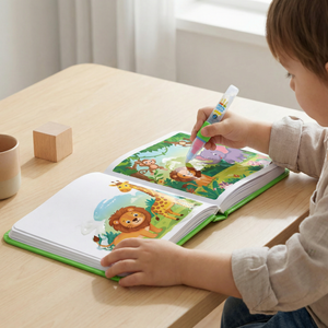 Magisches Wasser-Malbuch – Wiederverwendbares Kleckerfreies Malbuch für Kinder
