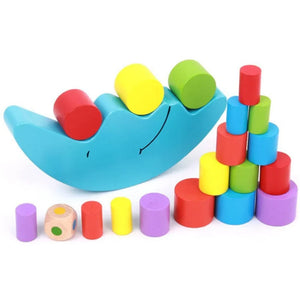 Mondblock-Stapelspiel – Balance und Spaß