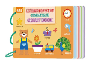 Kognitive Fähigkeiten entwickeln - Velcro Aktivitätsbuch