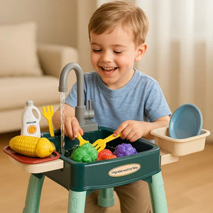 WasserWunder - Spielküche mit Magischem Wasserhahn