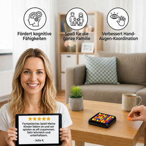 Farben Match Logikspiel – Interaktives Kugel-Denkspiel für Kinder & Erwachsene