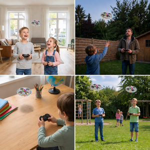 Ferngesteuerte LED-Fliegende-Untertasse-Drohne